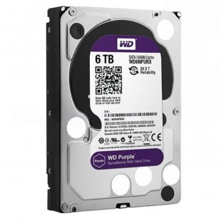Western Digital NV Purple WD6NPURX Internal Hard Drive - 6TB