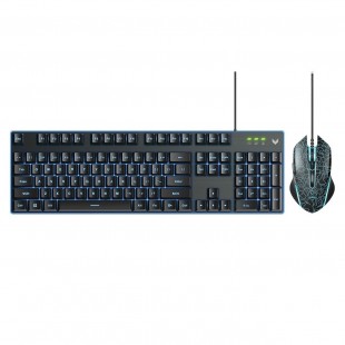 ماوس و کیبورد گیمینگ رپو مدل  V100S