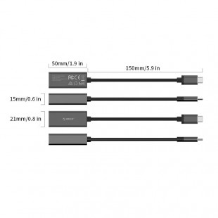 مبدل USB-C به Ethernet اوریکو مدل XC-R45