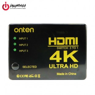 سوئیچ تصویر 3 به 1 HDMI  اونتن مدل ONT-7593