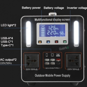 ژنراتور برق قابل حمل 500 وات 135000 میلی امپر مدل Generator m500-01