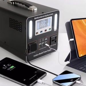 خرید و قیمت ژنراتور برق قابل حمل 1000 وات 344000 میلی امپر مدل Generator m1000-01