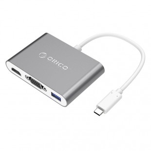 مبدل USB-C به USB/VGA/HDMI اوریکو مدل RCHV