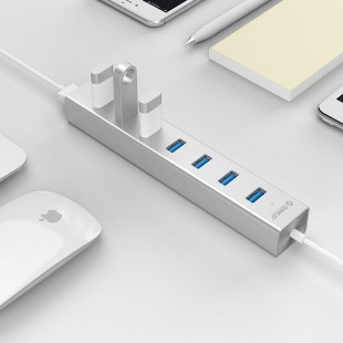 هاب USB 3.0 هفت پورت اوریکو مدل ARH7-U3-SV