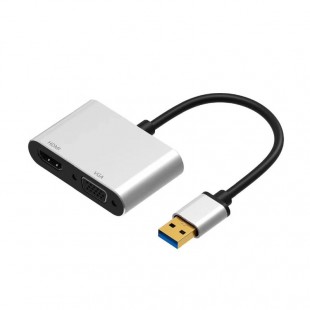 تبدیل USB 3.0 به VGA و HِDMI