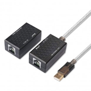 مشخصات DTECH DT-5015 USB 60M Extender by lan cable