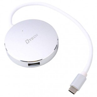 هاب چهار پورت Type-C به USB3.0 دیتک مدل DT-3312