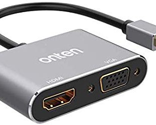 تبدیل Mini DisplayPort به VGA و HDMI اونتن مدل OTN-5131Bd