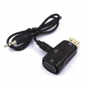 تبدیل HDMI به VGA با خروجی صدا