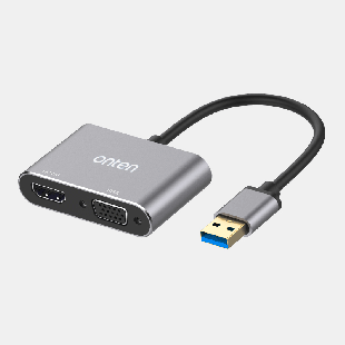 قیمت تبدیل USB3.0 به HDMI و VGA