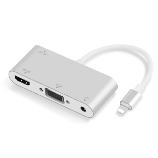 تبدیل لایتنینگ به HDMI/VGA/AV مدل 7585s