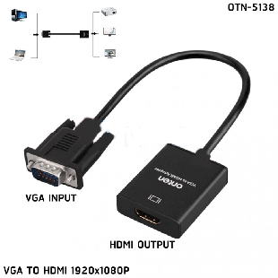 تبدیل VGA به HDMI اونتن مدل OTN-5138s