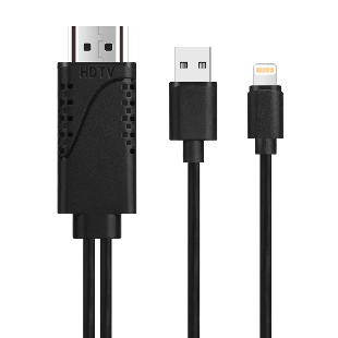 کابل تبدیل لایتنینگ به HDMI مدل 7522A به طول 1.8 متر برای محصولات اپل