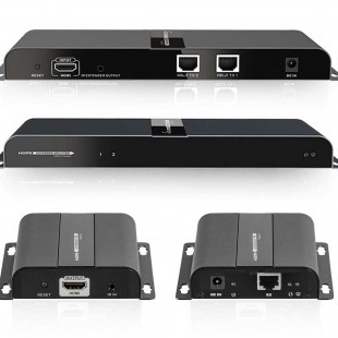 توسعه دهنده 1 به 2 HDMI لنکنگ مدل LKV312-HDbitT