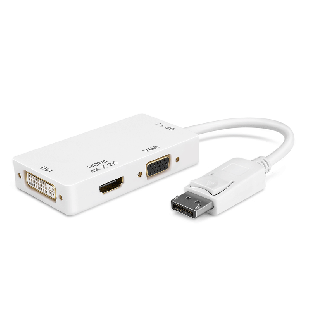 تبدیل Displayport به DVI و HDMI و VGA با کیفیت 4k