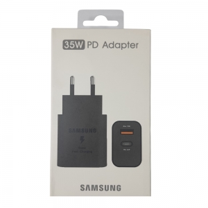 شارژر دیواری  35 وات سامسونگ مدل  Samsung 35W Power Adapter Duo S22