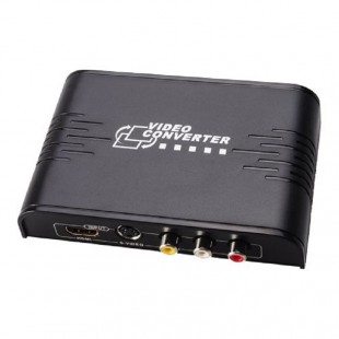 مبدل AV و S-Video به HDMI مدل LKV363A همراه با صدای استریو