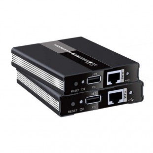 توسعه دهنده کی وی ام HDMI لنکنگ مدل LKV371KVM روی کابل شبکه تا ۶۰ متر