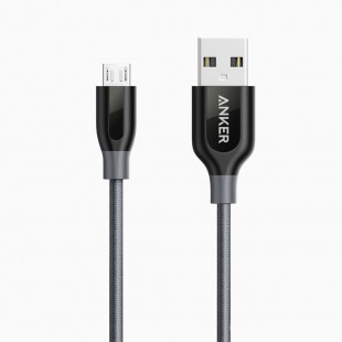 کابل تبدیل USB به MicroUSB انکر مدل A8142 PowerLine Plus