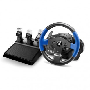 دسته فرمان و پدال بازی تراست مستر مدل T150 PRO Force Feedback برای PC و پلی استیشن