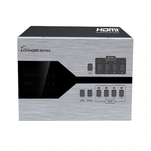 سوئیچ ماتریس مدولار ۴ در۴ HDMI لنکنگ مدل LKV4x4 HDbitT