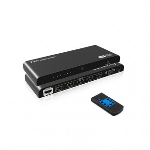 سوئیچ 5 پورت HDMI لنکنگ مدل LKV501HDR-V2.0 با کیفیت (۴KX2K@60Hz (HDR