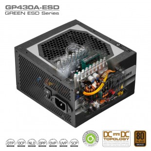 منبع تغذیه کامپیوتر گرین مدل GP430A-ESD