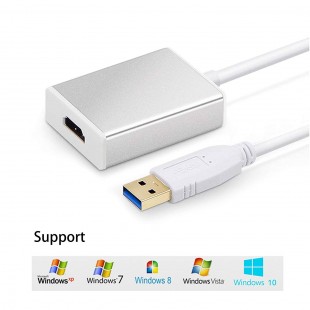کابل تبدیل USB3.0 به HDMI