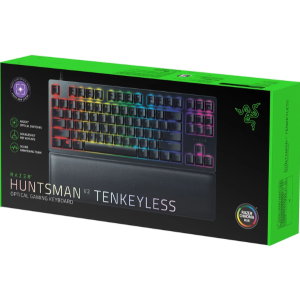 خرید و قیمت کیبورد گیمینگ ریزر مدل (Purple)Razer Huntsman V2 Tenkeyless Switch