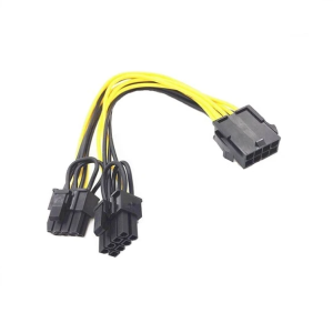 کابل تبدیل برق 8 پین به دو 8 پین