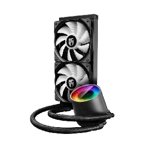 خنک کننده مایع سی پی یو دیپ کول مدل CASTLE 240 RGB V2