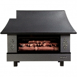 بخاری گازی نیک کالا طرح شومینه مدل سیمین کد MC-26