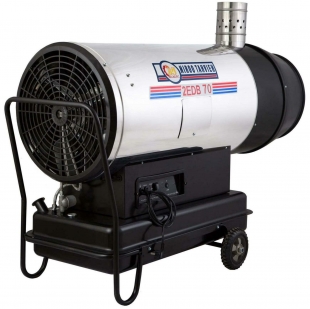 جت هیتر دوگانه سوز دودکشدار مخزن دار نیرو تهویه البرز مدل 2EDB-70