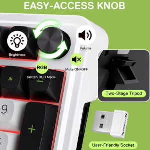 کیبورد K686 WBG