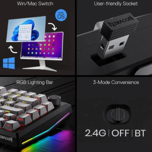 کیبورد K673 GG PRO ردراگون