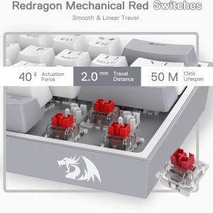 کیبورد گیمینگ ردراگون مدل Redragon Gaming Keyboard FIZZ K617 FIZZ