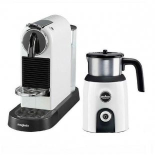 اسپرسوساز نسپرسو مدل سیتیز همراه با کف شیر لاوازا