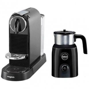 اسپرسوساز نسپرسو مدل سیتیز همراه با کف شیر ساز لاوازا