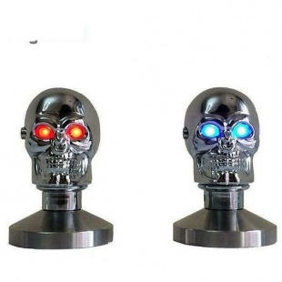 تمپر قهوه آمیتریس مدل light skull