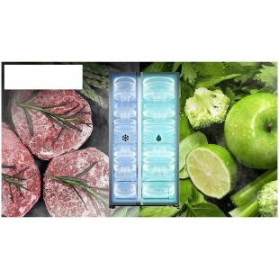 یخچال و فریزر سامسونگ مدل FSR12