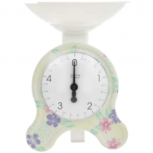 ترازوی آشپزخانه اورانوس طرح گل همیشه بهار مدل UKS-210