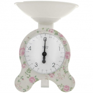 ترازوی آشپزخانه اورانوس طرح گل رز مدل UKS-210