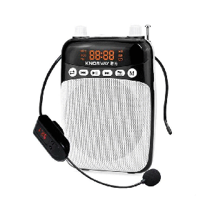 آمپلی فایر با سیم قابل حمل Knorvay مدل S308 به همراه میکروفن