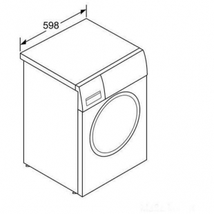 ماشین لباسشویی بوش مدل WAW28640 ظرفیت 8 کیلوگرم