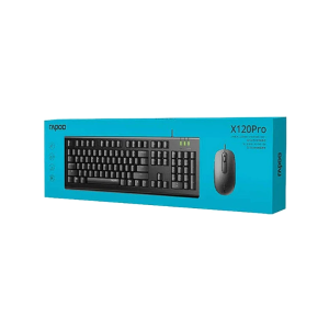 کیبورد و موس رپو KEYBOARD AND MOUSE RAPOO X120Pro