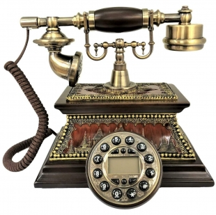 تلفن کلاسیک چوبی BHD مدل5579