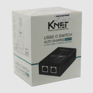 سوئیچ ۲ پورت USB2.0 اتوماتیک کی نت مدل K-S412