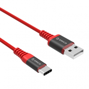 خریدکابل تبدیل USB Type-C به USB 2.0 Type-A اوریکو مدل HTK-10-RD طول 1 متر