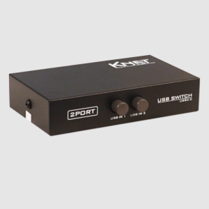 سوئیچ دستی ۲ پورت USB کی نت مدل Knet K-S312