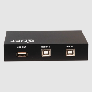 سوئیچ دستی ۲ پورت USB کی نت مدل Knet K-S312